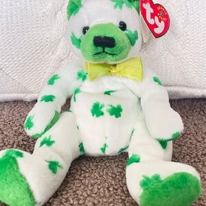 Ty Beanie Babies Shamrock Plush